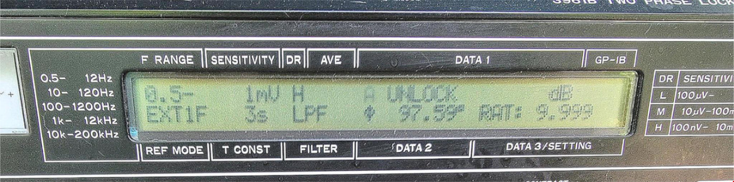 ITHACO NB 3961B TWO PHASE LOCK-IN AMPLIFIER 100nVT 1V  0.5Hz-200kHz FREE SHIP