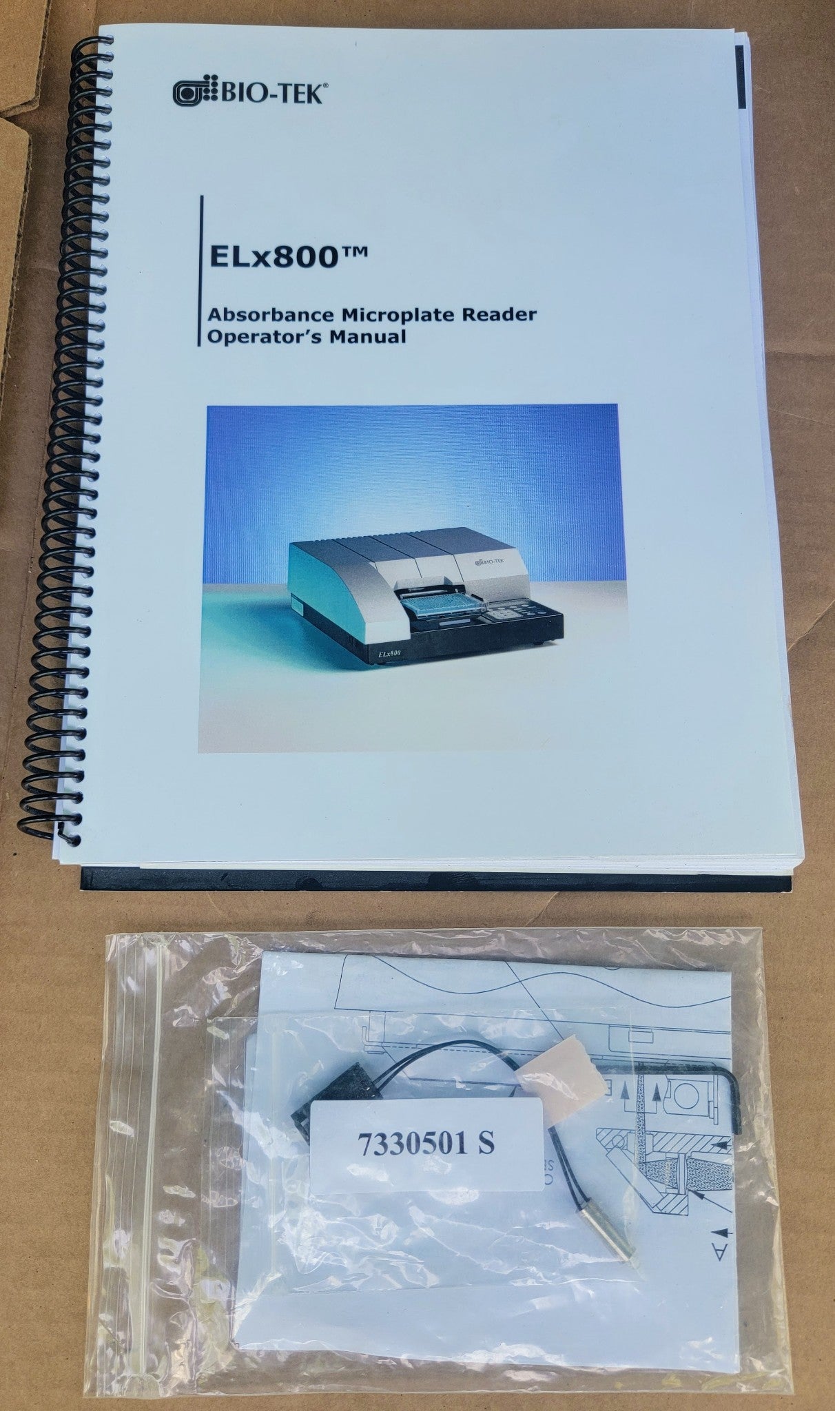 BIOTEK ELX800 SELECT DEEPWELL MICROPLATE WASHER BiologicalScreen MANUAL FREESHIP