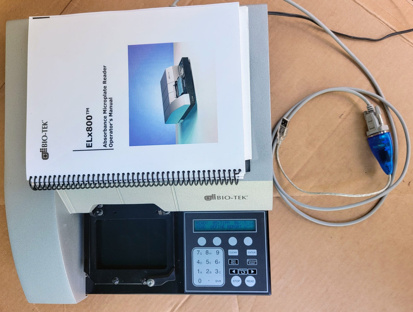 BIOTEK ELX800 SELECT DEEPWELL MICROPLATE WASHER BiologicalScreen MANUAL FREESHIP