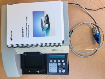 BIOTEK ELX800 SELECT DEEPWELL MICROPLATE WASHER BiologicalScreen MANUAL FREESHIP