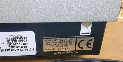 BIOTEK ELX800 SELECT DEEPWELL MICROPLATE WASHER BiologicalScreen MANUAL FREESHIP