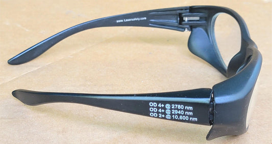 TRINITY "OD 4+@ 2940 2780 nm" & "OD 2+@ 10.600 nm" LASER SAFETY GLASSES FREESHIP