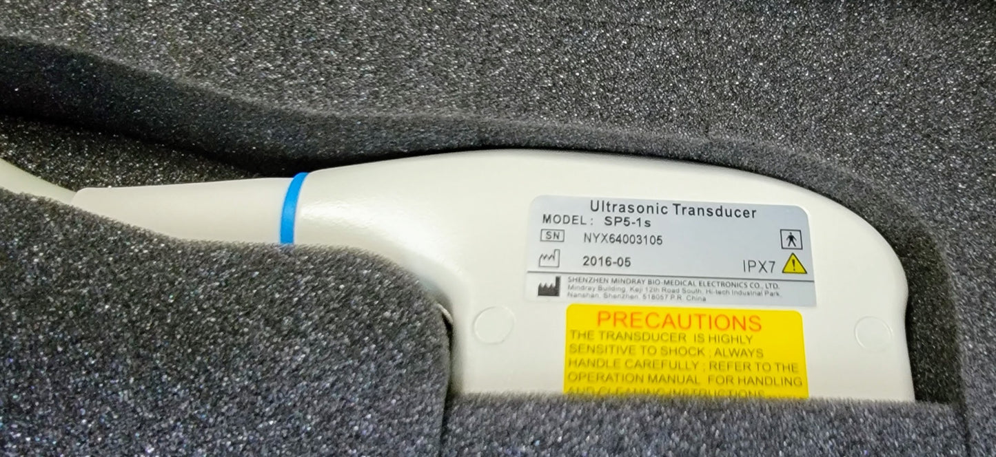 MINDRAY SP5-1s PHASED TRANSDUCER PROBE for MINDRAY M9 ULTRASOUND FREE SHIPPING