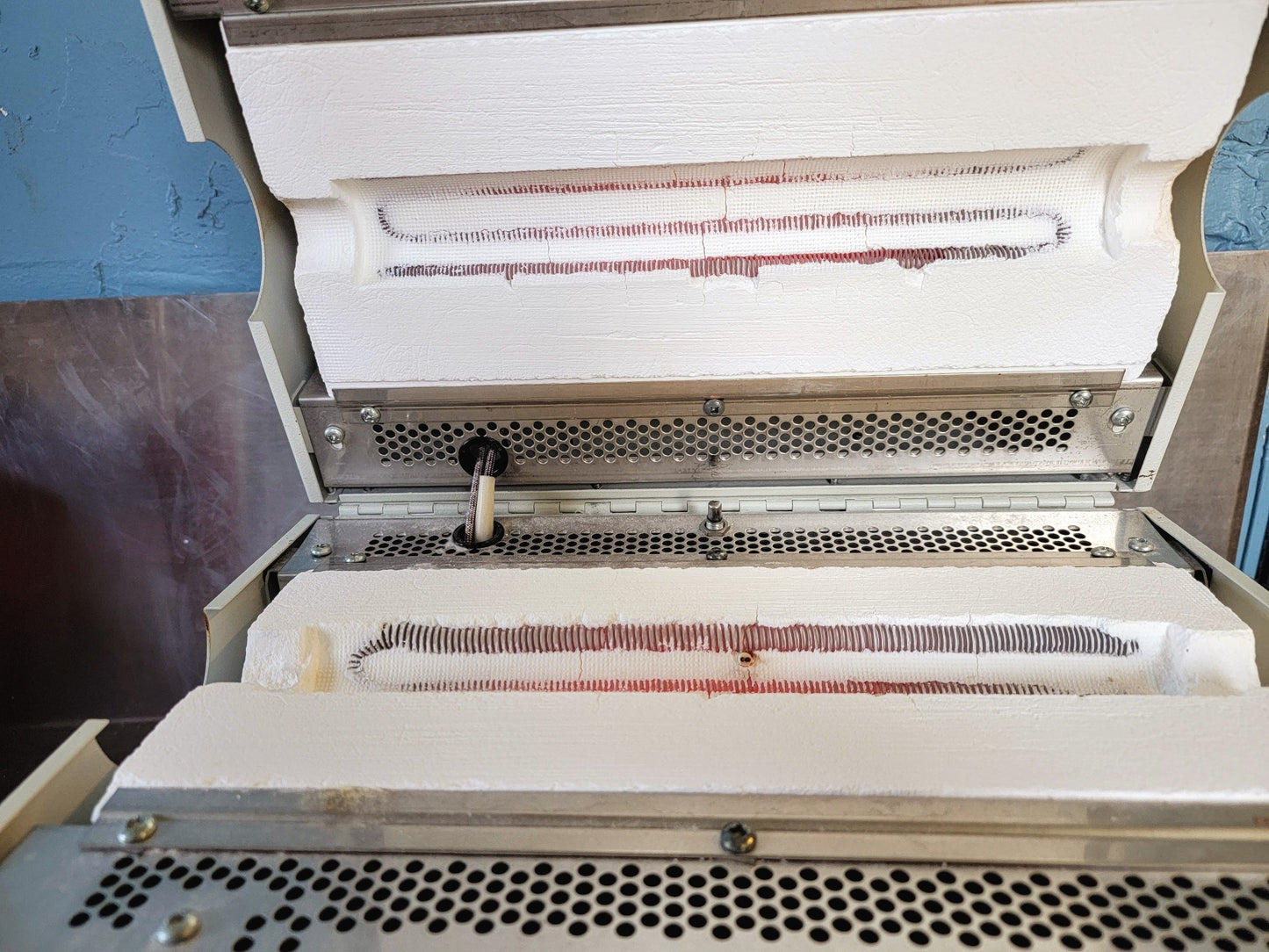 LINDBERG BLUE M TF55035A1 Mini-Mite™ Tube Lab Furnace 1100°C WARRANTY WATCHVIDEO