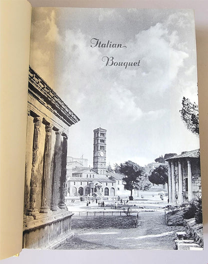 RARE DUSTJACKET 1958 BOUQUET ITALIAN 1959 FRANCE SAMUEL CHAMBERLAIN ILLUSTRATED