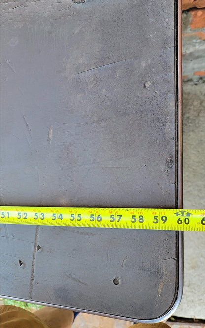 VINTAGE 1950's STEELCASE TANKER CREDENZA 60"x19.5"x29 RARE POINTED FEET FREESHIP