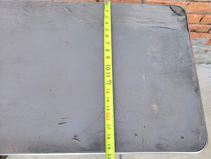 VINTAGE 1950's STEELCASE TANKER CREDENZA 60"x19.5"x29 RARE POINTED FEET FREESHIP