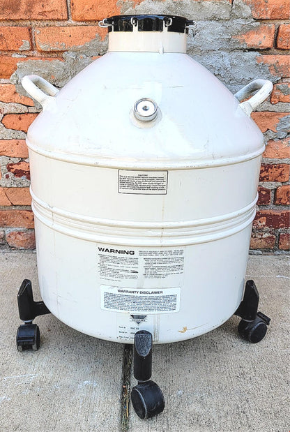 CRYOSAFE SSC32 CRYOGENIC TANK 9 WAND CANE STRAW CANISTER SAMPLE STORAGE FREESHIP