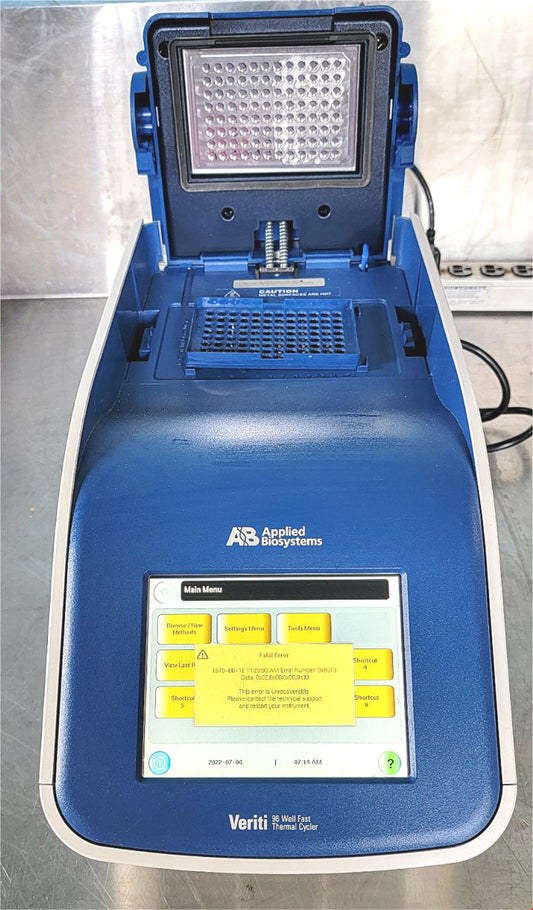 APPLIED BIOSYSTEMS VERITI 96WELL THERMOCYCLER "AS-IS" WATCH VIDEO FREE SHIP