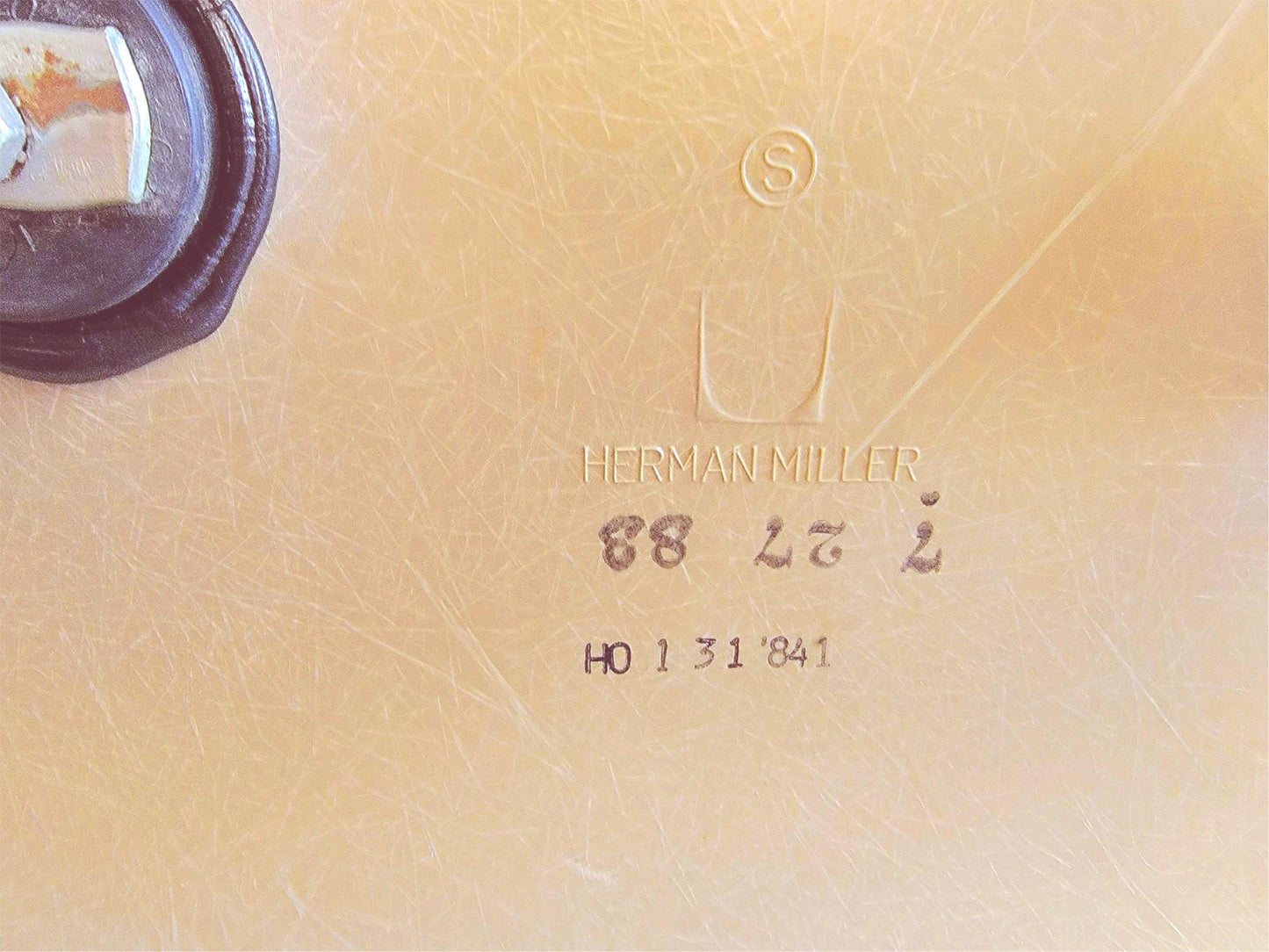 6 1980's VINTAGE CHARLES EAMES HERMAN MILLER FIBERGLASS SHELL ARMCHAIRS FREESHIP