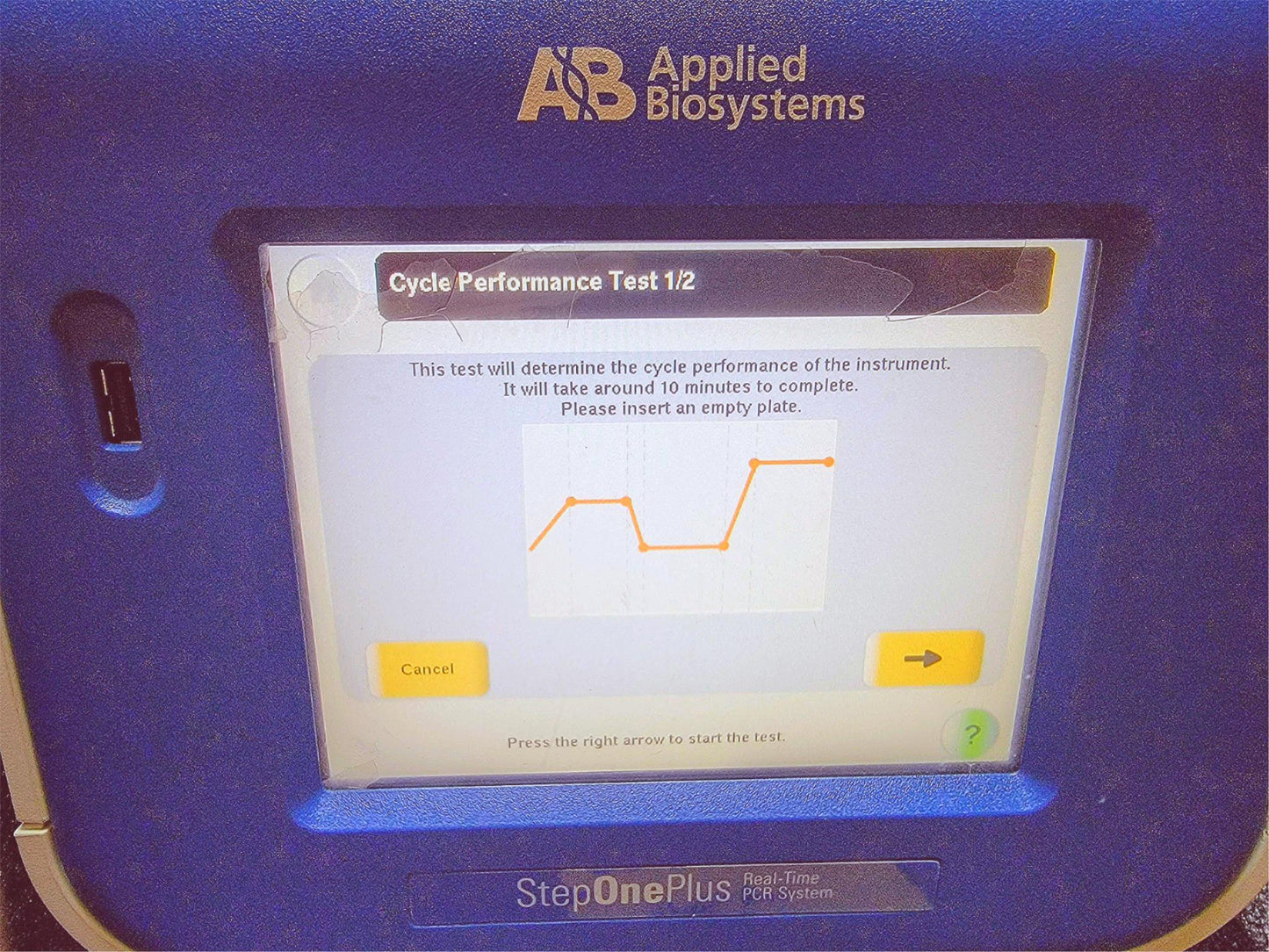 Applied Biosystems StepOnePlus 96Well PCR Thermocycler "90DAYWARRANTY" FREE SHIP