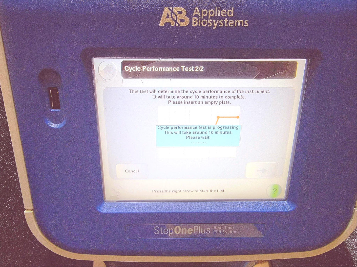 Applied Biosystems StepOnePlus 96Well PCR Thermocycler "90DAYWARRANTY" FREE SHIP