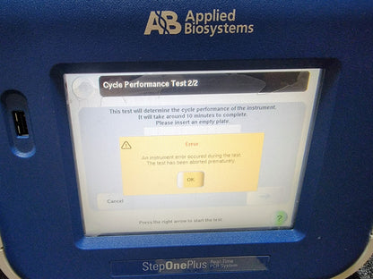 Applied Biosystems StepOnePlus 96Well PCR Thermocycler "90DAYWARRANTY" FREE SHIP