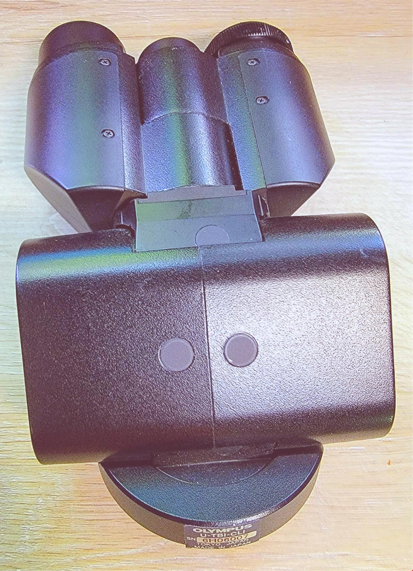 OLYMPUS U-TBI-CLI BINOCULAR TILTING HEAD VIEWER BX SERIES w/ EYEPIECES FREE SHIP