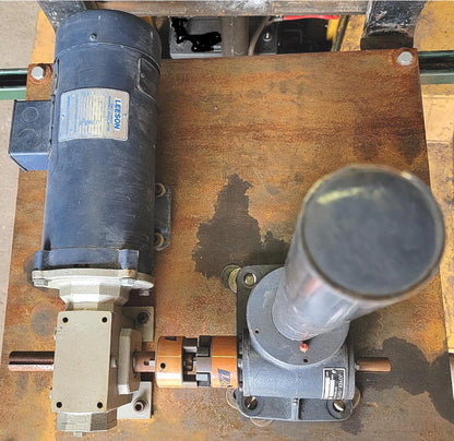 LEESON C4D17FK51 DC MOTOR with ALLING LANDER JOYCE DAYTON LOVEY SHAFT FREE SHIP