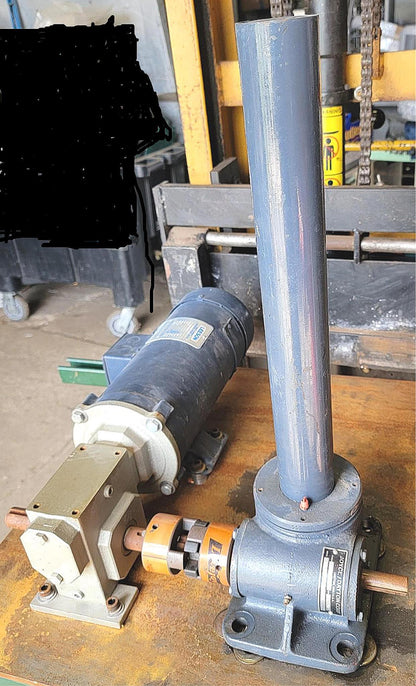 LEESON C4D17FK51 DC MOTOR with ALLING LANDER JOYCE DAYTON LOVEY SHAFT FREE SHIP