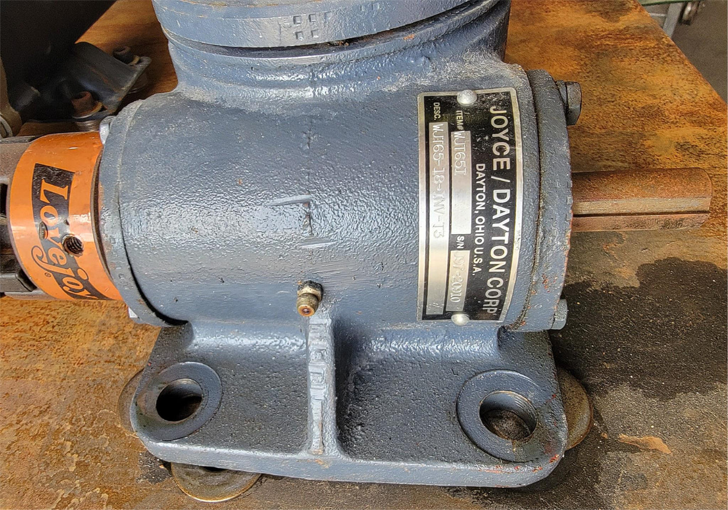 LEESON C4D17FK51 DC MOTOR with ALLING LANDER JOYCE DAYTON LOVEY SHAFT FREE SHIP