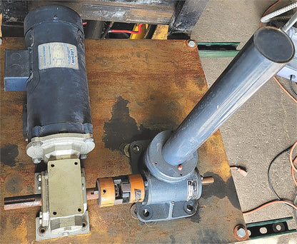 LEESON C4D17FK51 DC MOTOR with ALLING LANDER JOYCE DAYTON LOVEY SHAFT FREE SHIP