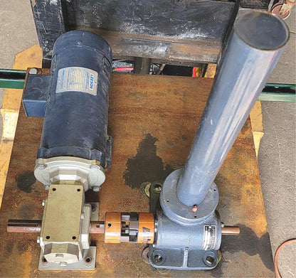 LEESON C4D17FK51 DC MOTOR with ALLING LANDER JOYCE DAYTON LOVEY SHAFT FREE SHIP