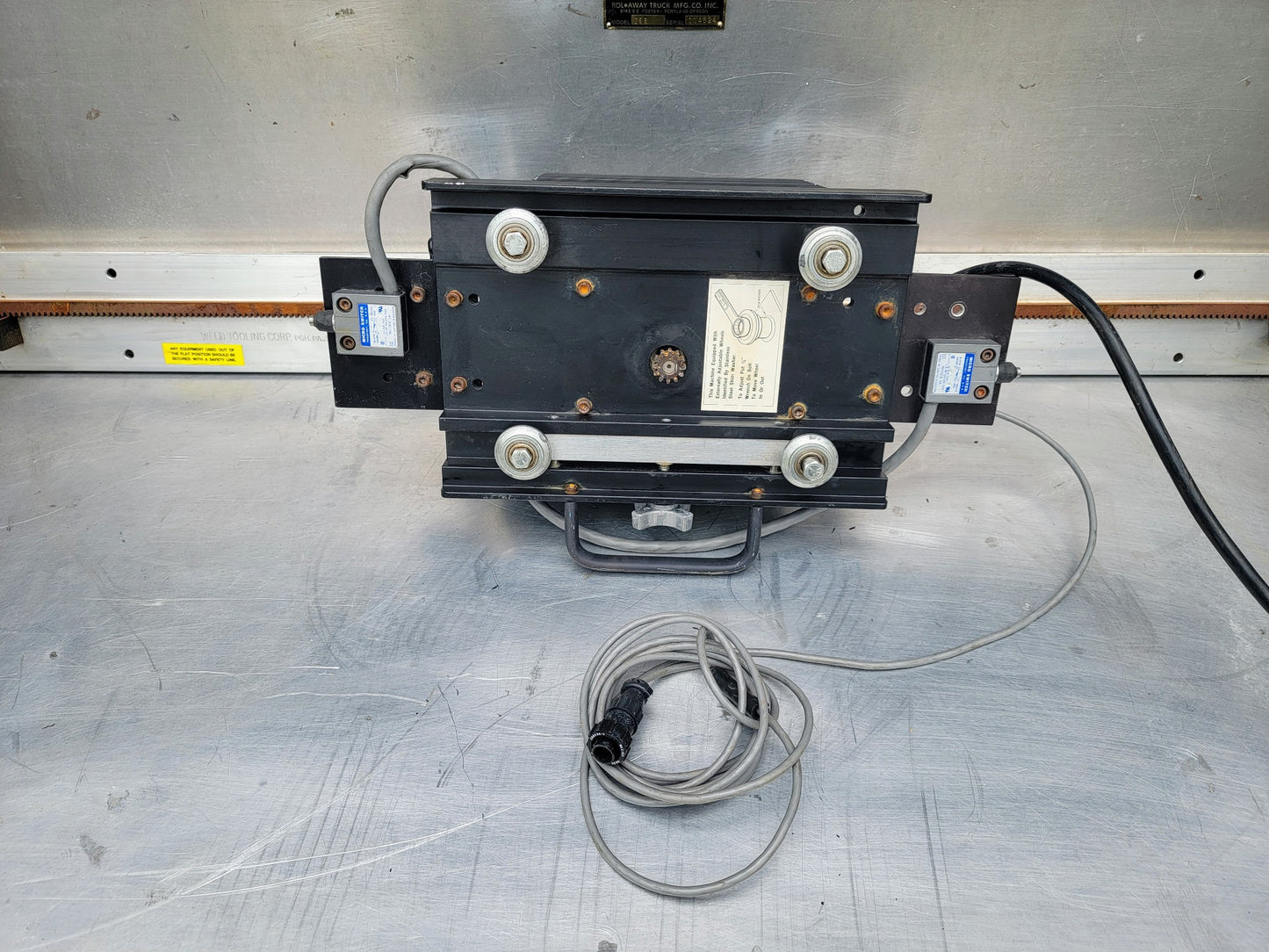 BUG-O SYSTEMS MPD1000 MASTER DRIVE WELD TRACK PORTABLE MOTION CONTROL WATCHVIDEO