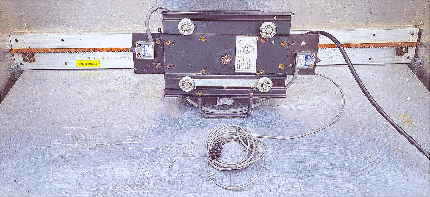 BUG-O SYSTEMS MPD1000 MASTER DRIVE WELD TRACK PORTABLE MOTION CONTROL WATCHVIDEO