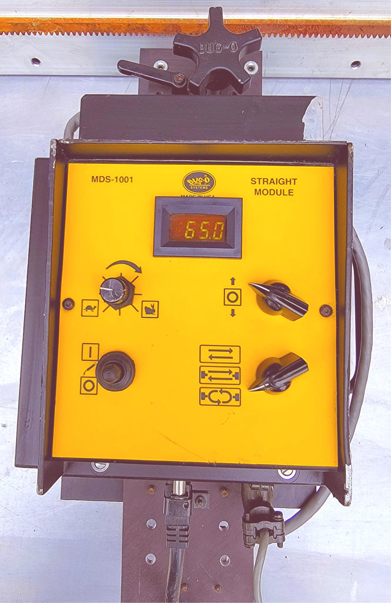 BUG-O SYSTEMS MPD1000 MASTER DRIVE WELD TRACK PORTABLE MOTION CONTROL WATCHVIDEO