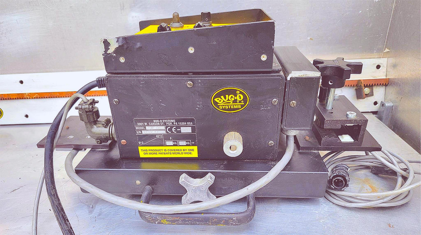 BUG-O SYSTEMS MPD1000 MASTER DRIVE WELD TRACK PORTABLE MOTION CONTROL WATCHVIDEO