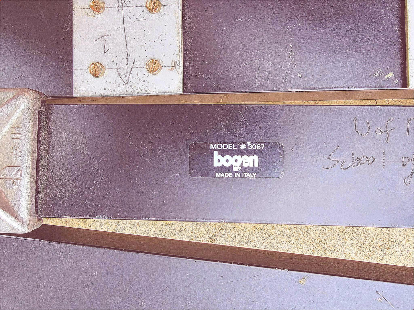 HEAVYDUTY PROFESSIONAL BOGEN 3061 TRIPOD & 116 FLUID HEAD 3067 & DOLLY with Case