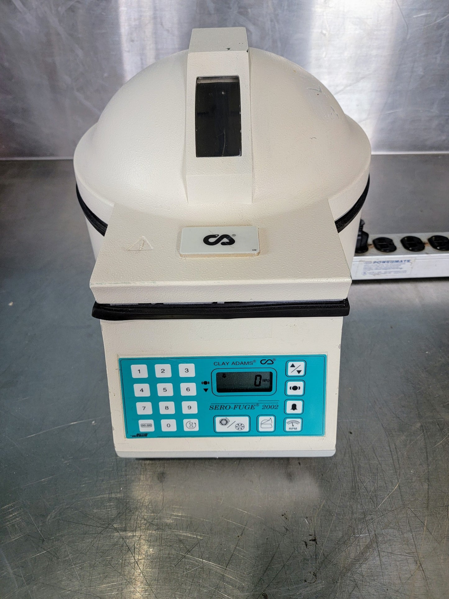 100% 90-DAY-WARRANTY CLAY ADAMS 2002 CENTRIFUGE with ROTOR FREE SHIP WATCH VIDEO