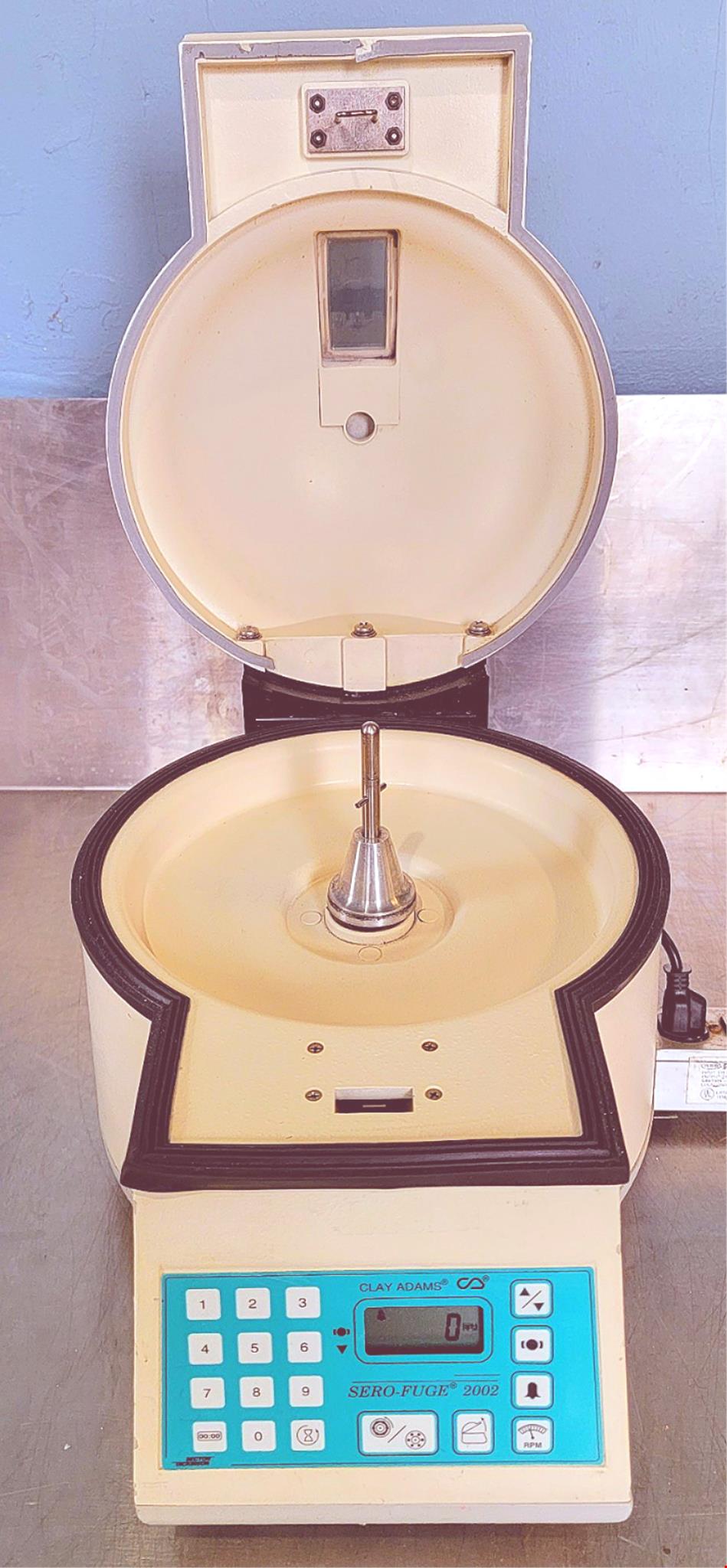 100% 90-DAY-WARRANTY CLAY ADAMS 2002 CENTRIFUGE with ROTOR FREE SHIP WATCH VIDEO
