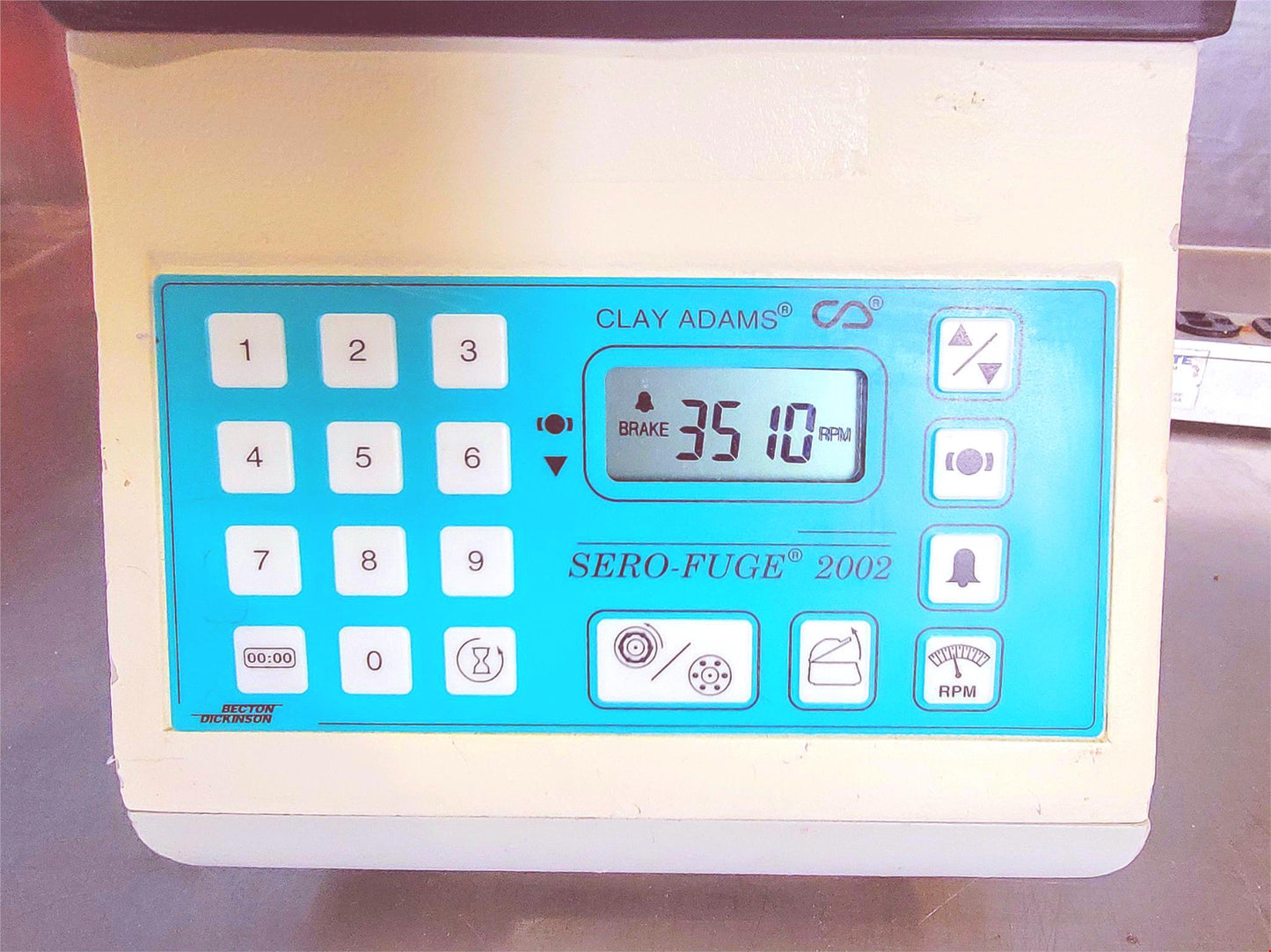 100% 90-DAY-WARRANTY CLAY ADAMS 2002 CENTRIFUGE with ROTOR FREE SHIP WATCH VIDEO