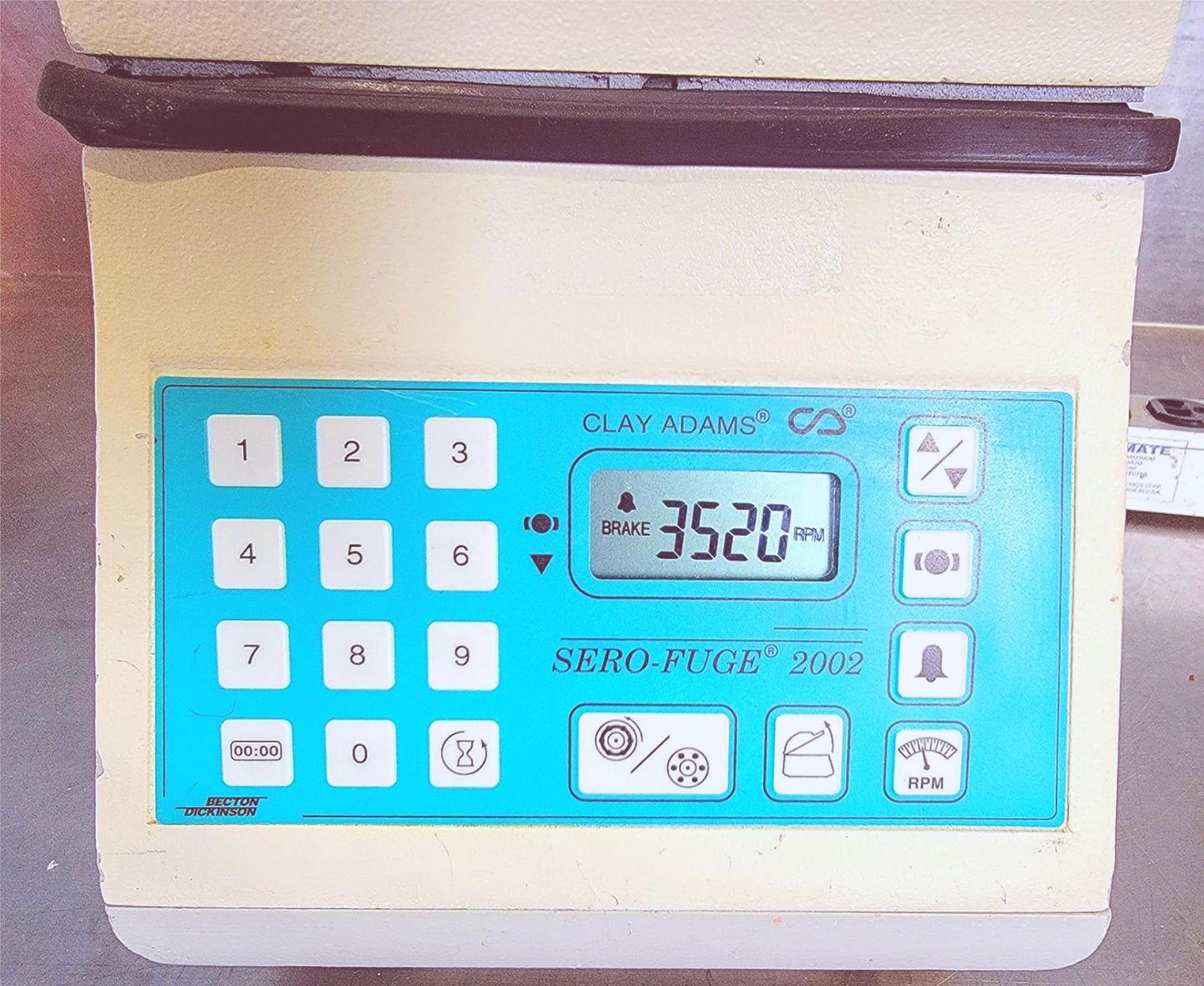 100% 90-DAY-WARRANTY CLAY ADAMS 2002 CENTRIFUGE with ROTOR FREE SHIP WATCH VIDEO