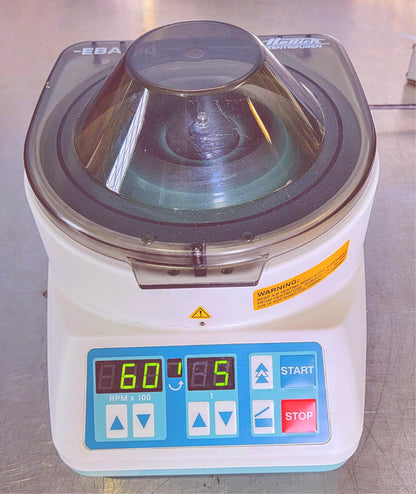 100% 90-DAY-WARRANTY HETTICH EBA 20 CENTRIFUGE E1624 ROTOR FREE SHIP WATCH VIDEO