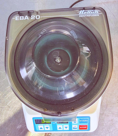 100% 90-DAY-WARRANTY HETTICH EBA 20 CENTRIFUGE E1624 ROTOR FREE SHIP WATCH VIDEO