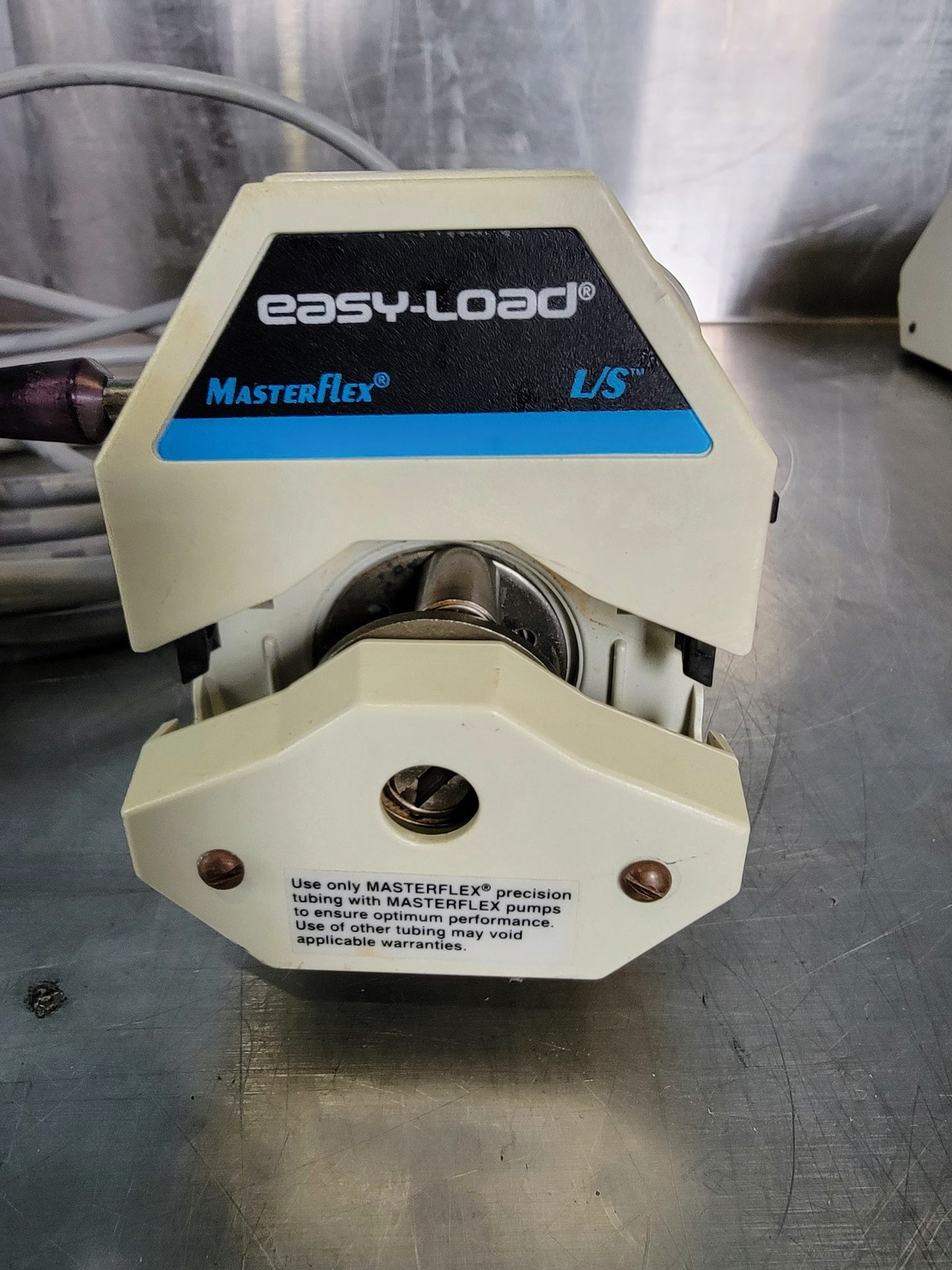 MASTERFLEX L/S EASY-LOAD 7518-10 PUMP & 77301-22 DIGITAL SPEEDCONTROL WATCHVIDEO