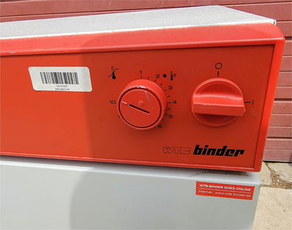 WTB BINDER KB 115 COOLING & HEATING INCUBATOR -10 to 100°F WATCH VIDEO FREE SHIP