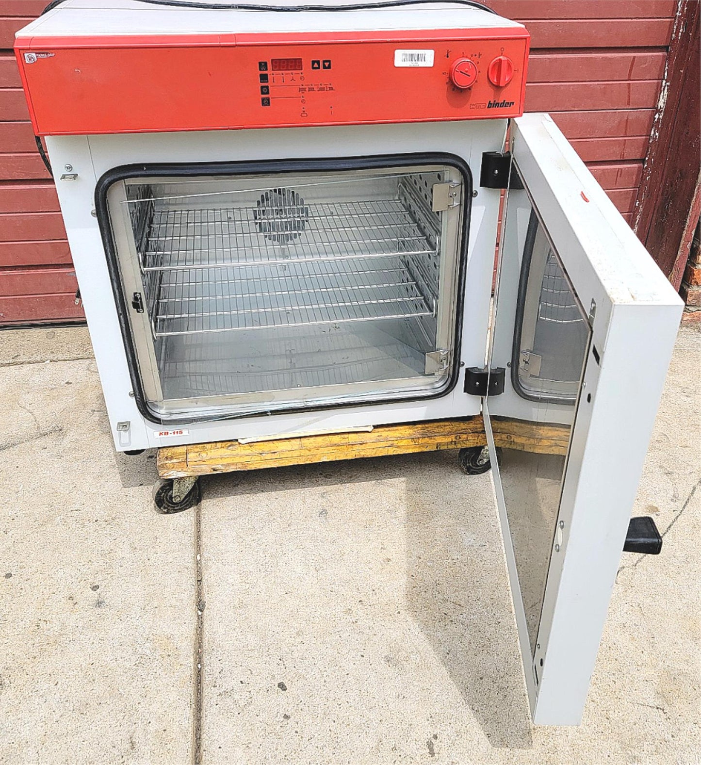 WTB BINDER KB 115 COOLING & HEATING INCUBATOR -10 to 100°F WATCH VIDEO FREE SHIP