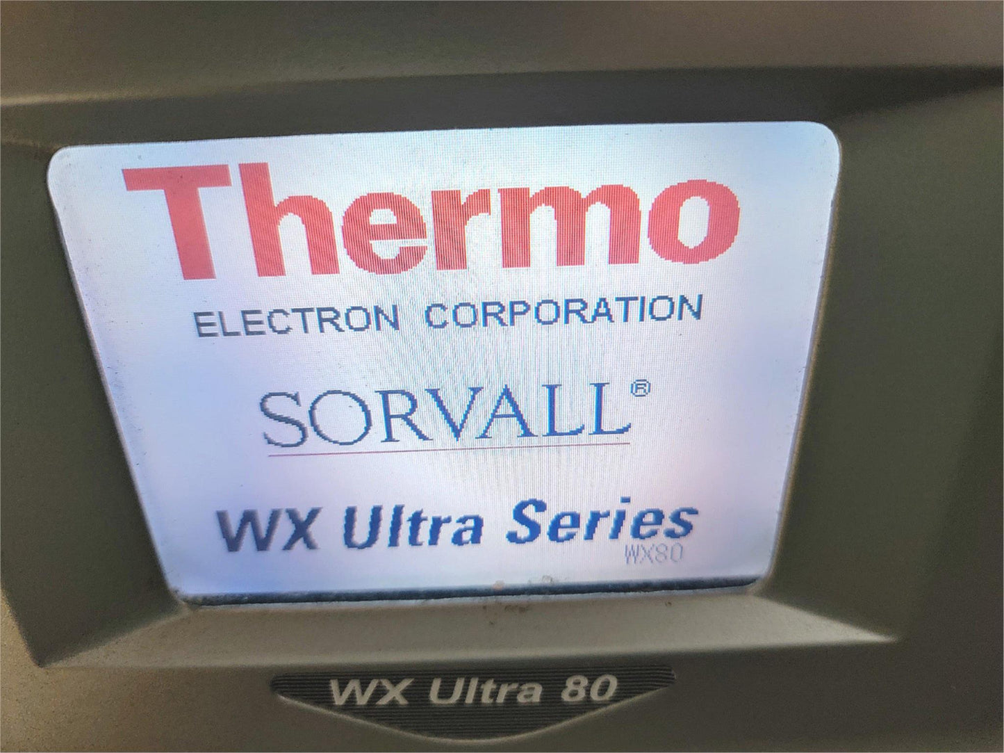THERMO SORVALL WX ULTRA-80 REFRIGERATED CENTRIFUGE & ROTOR WATCH VIDEO FREE SHIP