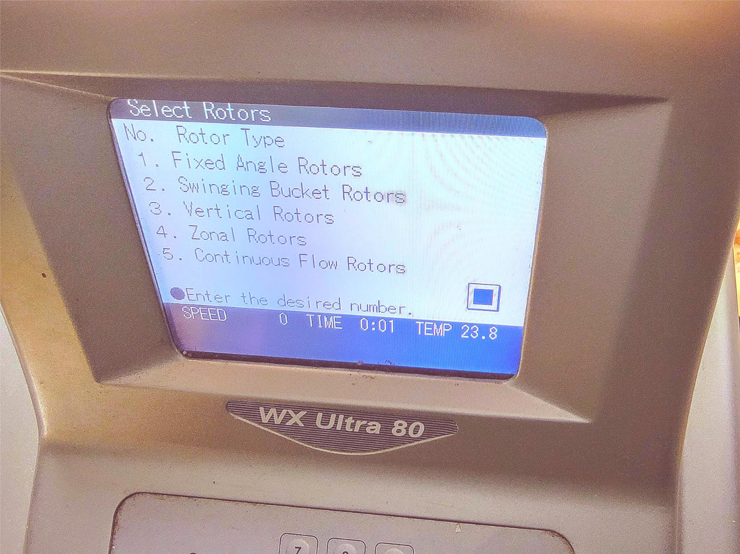 THERMO SORVALL WX ULTRA-80 REFRIGERATED CENTRIFUGE & ROTOR WATCH VIDEO FREE SHIP