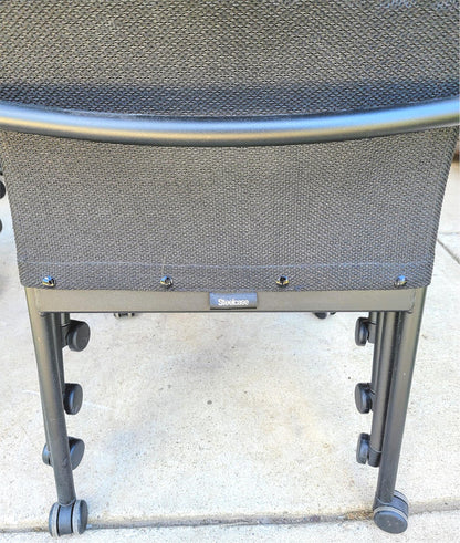 LOT 30 STEELCASE JERSEY BACMESH STACKABLE OFFICE ARMCHAIR CONTEMPORAR MODERN