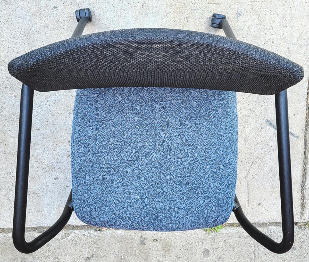 LOT 30 STEELCASE JERSEY BACMESH STACKABLE OFFICE ARMCHAIR CONTEMPORAR MODERN