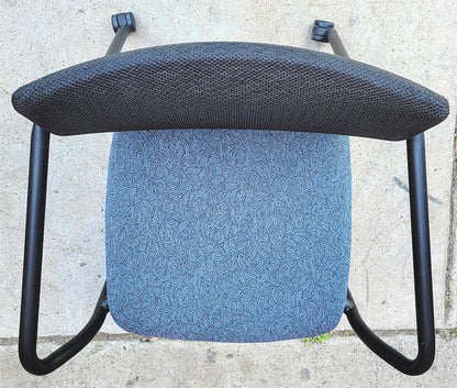 LOT 30 STEELCASE JERSEY BACMESH STACKABLE OFFICE ARMCHAIR CONTEMPORAR MODERN