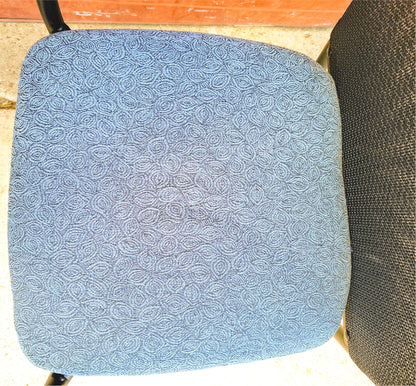 LOT 30 STEELCASE JERSEY BACMESH STACKABLE OFFICE ARMCHAIR CONTEMPORAR MODERN