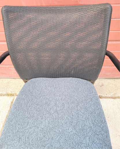 LOT 30 STEELCASE JERSEY BACMESH STACKABLE OFFICE ARMCHAIR CONTEMPORAR MODERN