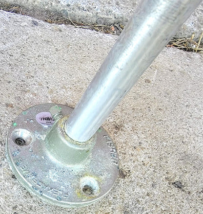 43 FISHER LABORATORY FRAME NICKEL PLATED ZINC HOOK CONNECTORS & 14 ALUMINUM BARS