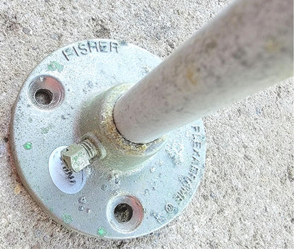 43 FISHER LABORATORY FRAME NICKEL PLATED ZINC HOOK CONNECTORS & 14 ALUMINUM BARS