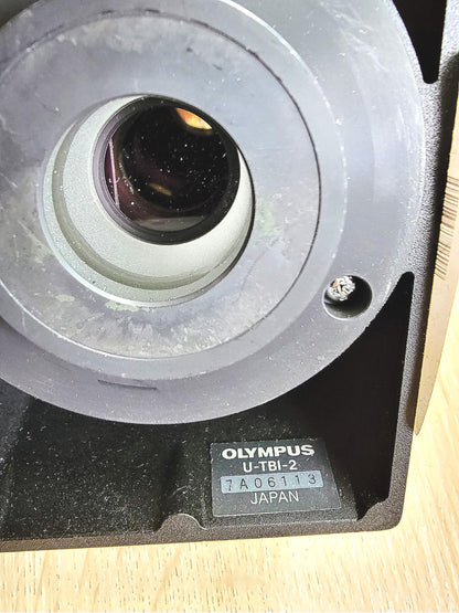 OLYMPUS U-TBI-2 BINOCULAR TILTING HEAD VIEWER BX SERIES w/ 2 EYEPIECES FREE SHIP