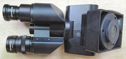 OLYMPUS U-TBI-2 BINOCULAR TILTING HEAD VIEWER BX SERIES w/ 2 EYEPIECES FREE SHIP