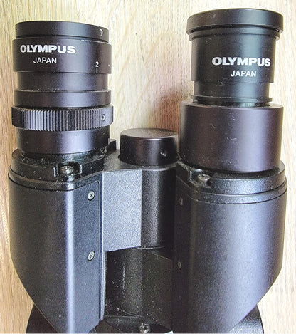 OLYMPUS U-TBI-2 BINOCULAR TILTING HEAD VIEWER BX SERIES w/ 2 EYEPIECES FREE SHIP