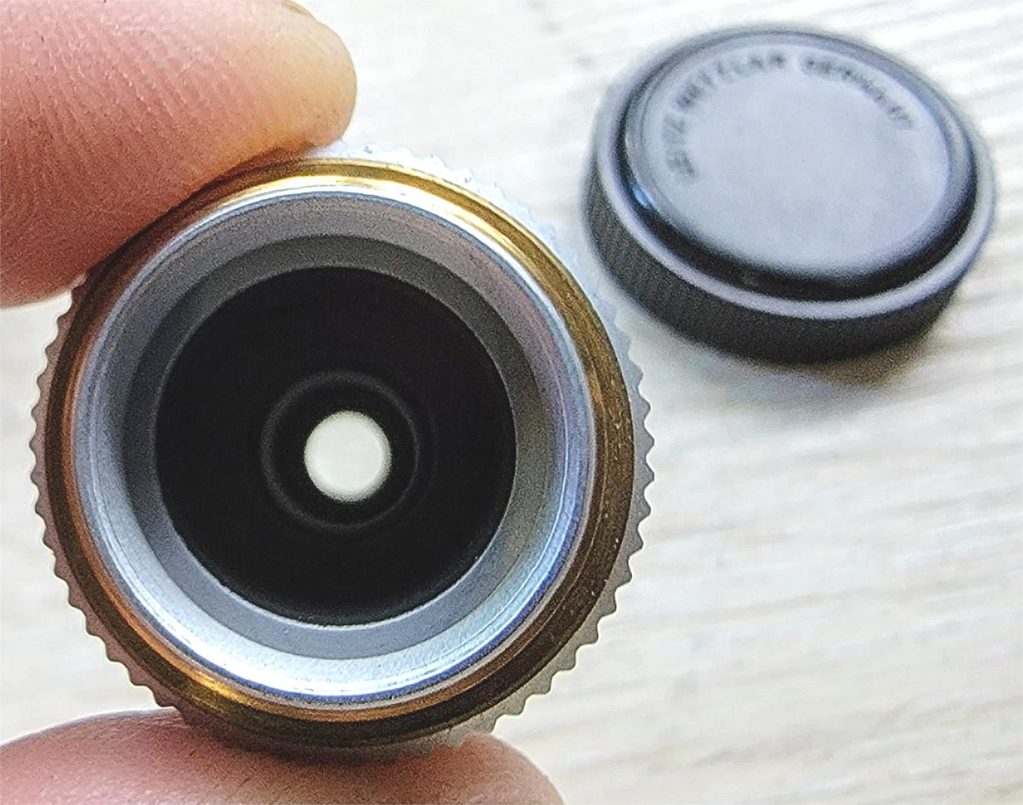 RARE COLLECTIBLE LEITZ P50X/0.50P GEMOLOGY MICROSCOPE OBJECTIVE LENS FREESHIP